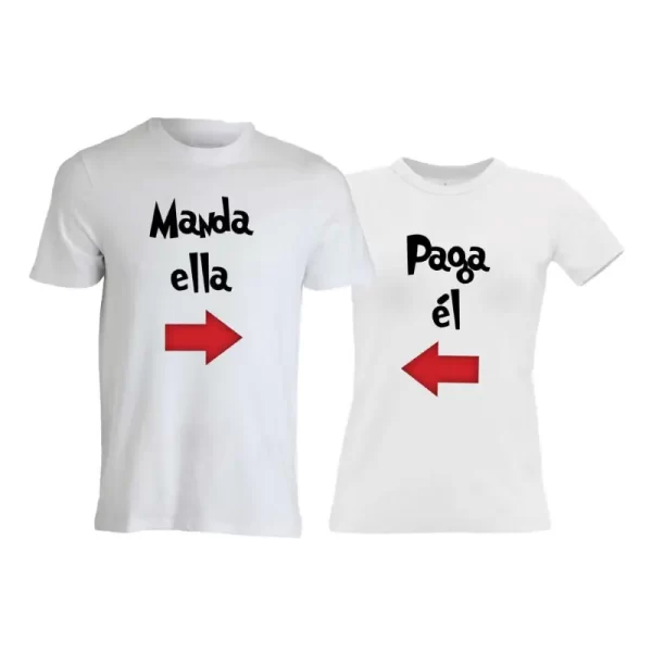 Estampado de Polos para Parejas