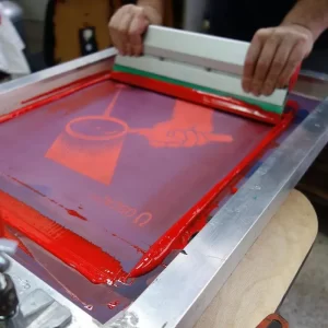 Estampados en Serigrafia Discharge para Polos al por Mayor